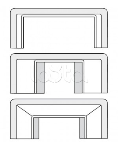 Набор адаптеров для миниканалов DKC 10133 в Сызрани Аксессуары для кабель-канала Pintop.ru