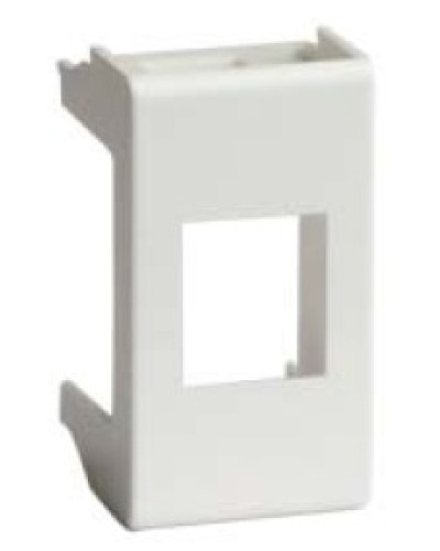 Адаптер для разъемов KEYSTONE 1 модуль DKC (45007) в Сызрани Патч-корды и пигтейлы Pintop.ru