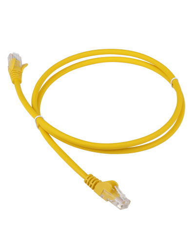 Патч-корд LANMASTER LSZH UTP кат.5e, 0.3 м, желтый LANMASTER LAN-PC45/U5E-0.3-YL в Сызрани Патчкорды (медные) Pintop.ru